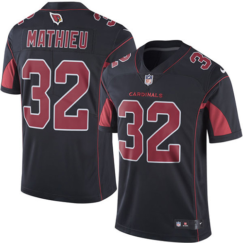 Youth Limited Tyrann Mathieu Nike Jersey Black - #32 Rush NFL Arizona Cardinals